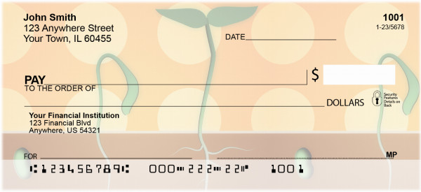 Sprouting Personal Checks | QBI-59