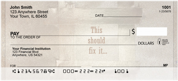 Tape It Personal Checks | QBI-67