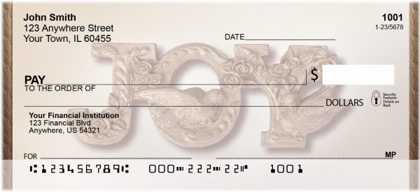 Joy Personal Checks | QBI-69