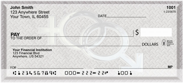 Love Strong As Steel Personal Checks | QBI-81