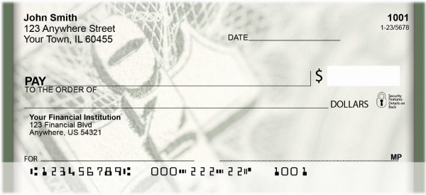 Money Matters Personal Checks | QBI-86