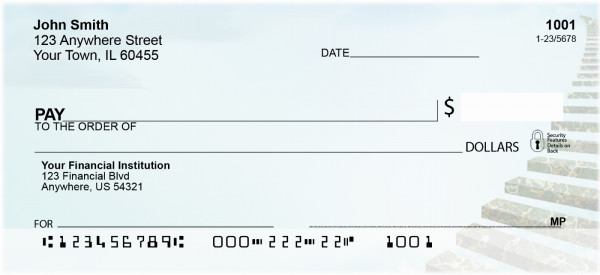 One Step At A Time Personal Checks | QBI-89