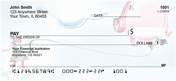 When Pigs Fly Personal Checks | QBJ-04