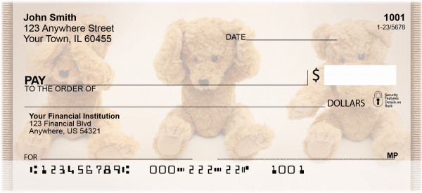 Cuddle Up To Good Advice Personal Checks | QBJ-05