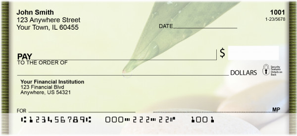 Quiet Zen Personal Checks | QBJ-07