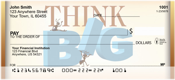Big Thinkers Personal Checks | QBJ-18
