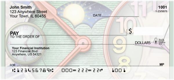 Clocking Time Personal Checks | QBJ-20