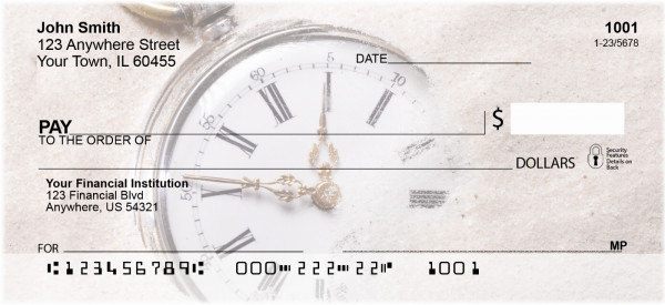 Shifting Time Personal Checks | QBJ-22