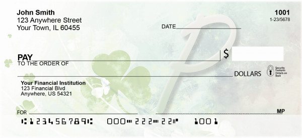 Capture Your Magic - P Personal Checks | QBJ-48
