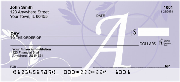 Purple Prosperity - A Personal Checks | QBK-81