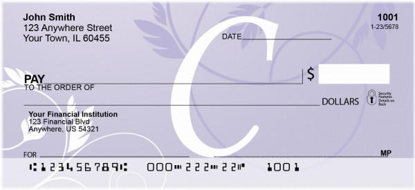 Purple Prosperity -C Personal Checks | QBK-83