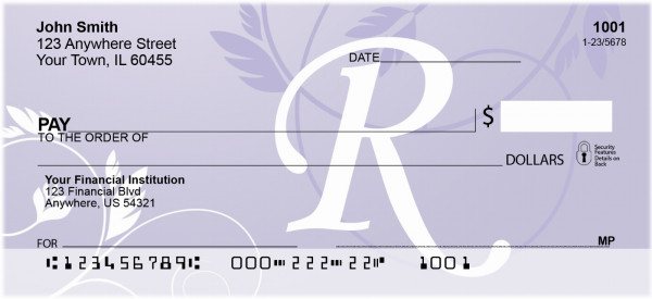 Purple Prosperity -R Personal Checks | QBK-98