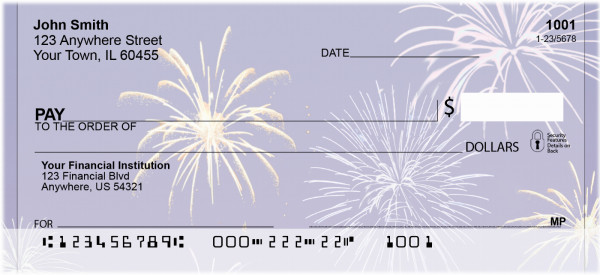 Fireworks Personal Checks | QBM-19