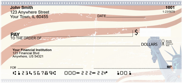 So Proudly Personal Checks | QBM-34