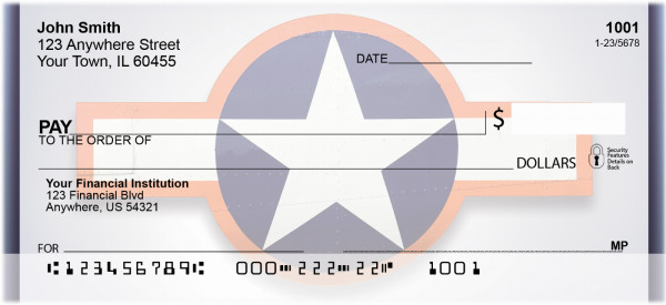 US Airforce Insignia Personal Checks | QBM-35