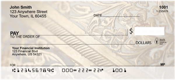 Golden Antiques Personal Checks | QBM-66