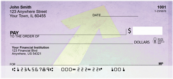 Up Arrows Personal Checks | QBM-68