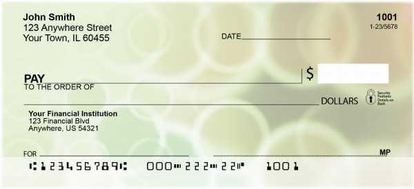 Dots Up Personal Checks | QBM-80