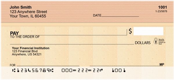 Funky Fabrics Personal Checks | QBN-13
