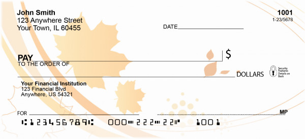 Natures Artistry Personal Checks | QBN-27