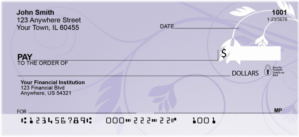 Out of The Shadows Personal Checks | QBN-31