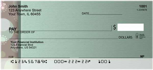 Fashion Statements Personal Checks | QBN-44