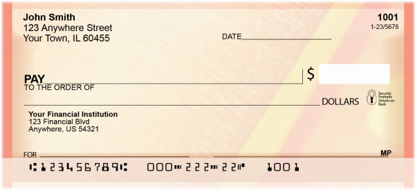 Think Outside The Box Personal Checks | QBN-49