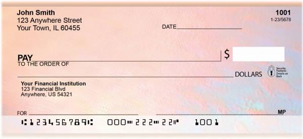 Passionate Pastels Personal Checks | QBN-75