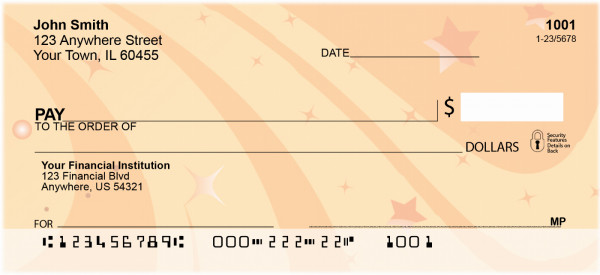 Star Crazy  Personal Checks | QBN-94