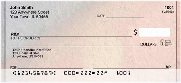 In Concrete Personal Checks | QBO-01