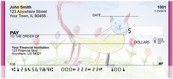 A Child's Masterpiece Personal Checks | QBO-34