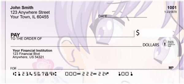 Big Eyes Personal Checks | QBO-36