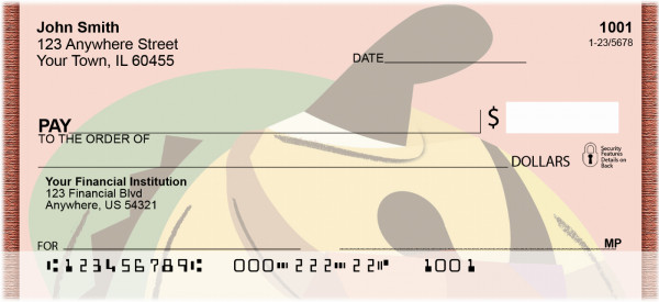 In Daddy's Strong Arms Personal Checks | QBO-52