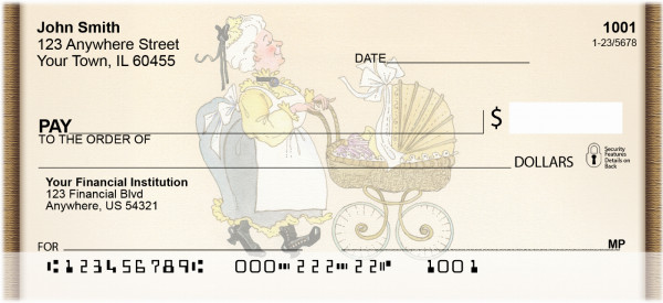 Granny Nanny Pride Personal Checks | QBO-58