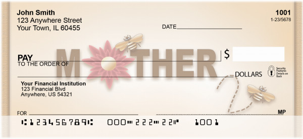 Mother 2 Bee Personal Checks | QBO-63