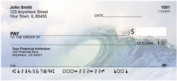 Giant Surf Is Up Personal Checks | QBP-04