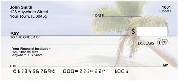 Private Paradise Personal Checks | QBP-05