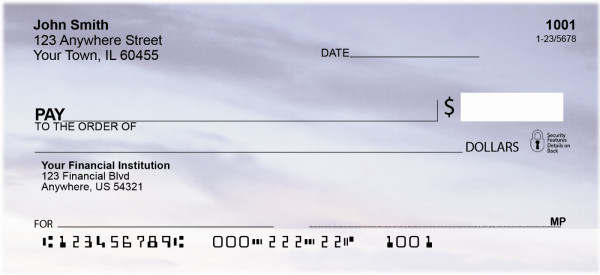 The Sky Is The Limit Personal Checks | QBP-14