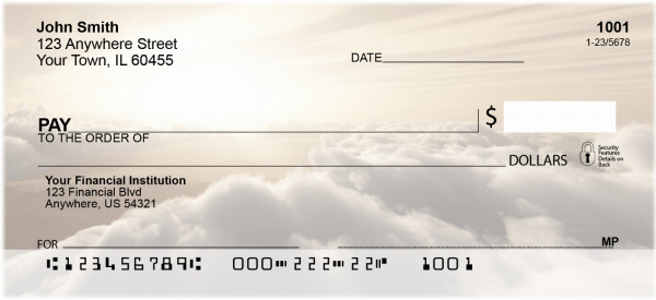 The Golden Dawning Personal Checks | QBP-16