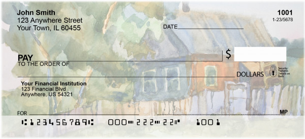 No Place Like Home Personal Checks | QBP-28