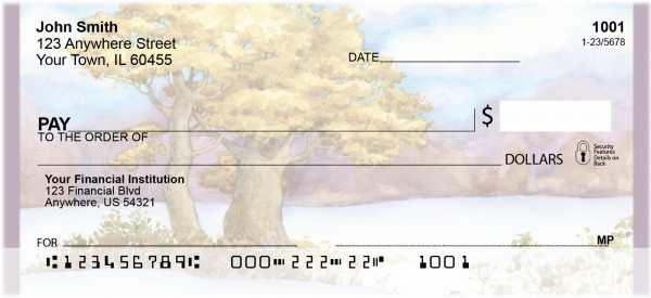 First Snow Personal Checks | QBP-36