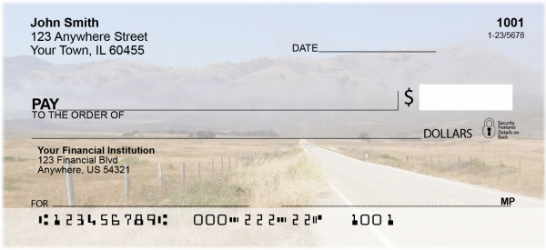 Rocky Mountain Foothills Personal Checks | QBP-50