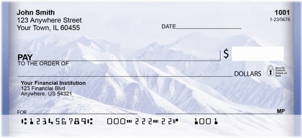 Winter Wonderland Personal Checks | QBP-54
