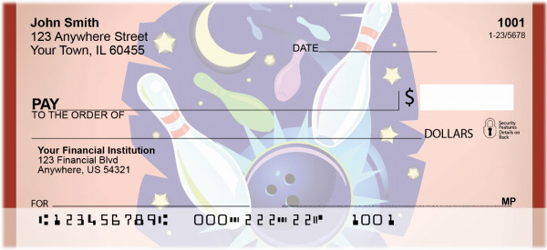 Midnight Bowling Personal Checks | QBP-90