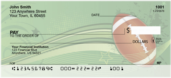Go Green Personal Checks | QBQ-15