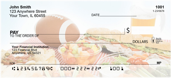 Tailgate Party Personal Checks | QBQ-18