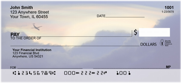 Commercial Airlines Personal Checks | QBQ-74