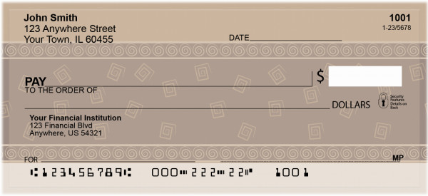 Celebrate African Style Personal Checks | QBR-05