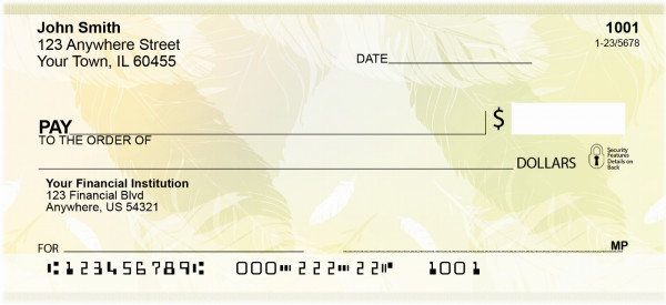Light As A Feather Personal Checks | QBR-67