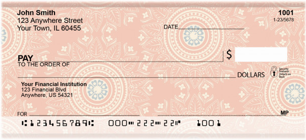 Touches Of India Personal Checks | QBS-36